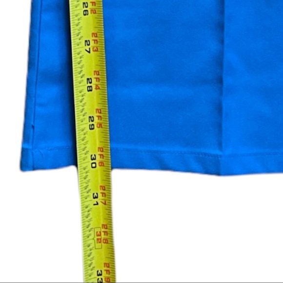 Rant Medical Scrubs Pants with Moto design. Turquoise. Size Small - Picture 11 of 11